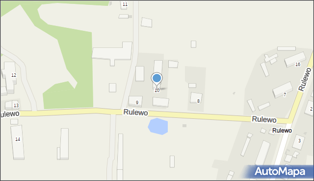 Rulewo, Rulewo, 10, mapa Rulewo