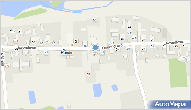 Rumin, Rumin, 46, mapa Rumin