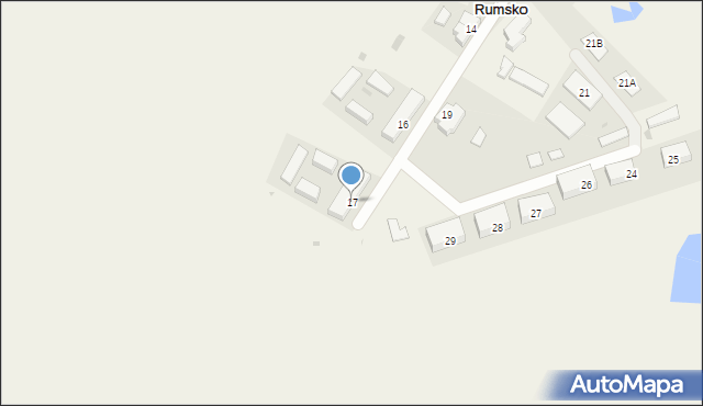 Rumsko, Rumsko, 17, mapa Rumsko