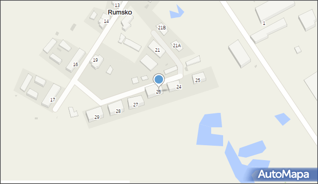 Rumsko, Rumsko, 26, mapa Rumsko