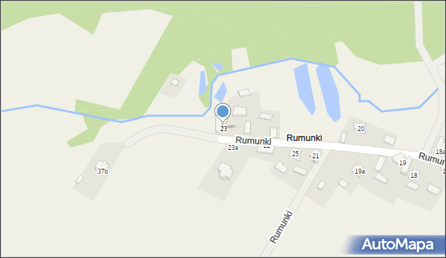 Rumunki, Rumunki, 23, mapa Rumunki