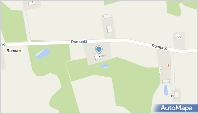 Rumunki, Rumunki, 5, mapa Rumunki