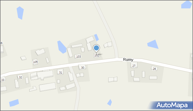 Rumy, Rumy, 102, mapa Rumy