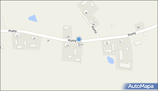 Rumy, Rumy, 23, mapa Rumy
