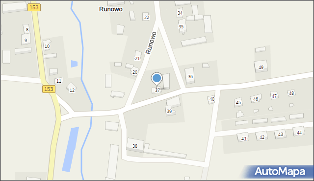 Runowo, Runowo, 37, mapa Runowo