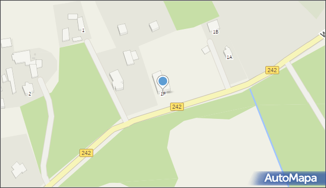 Runowo Krajeńskie, Runowo Krajeńskie, 1F, mapa Runowo Krajeńskie