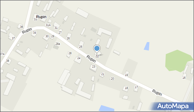 Rupin, Rupin, 22, mapa Rupin