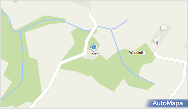 Rupniów, Rupniów, 201, mapa Rupniów