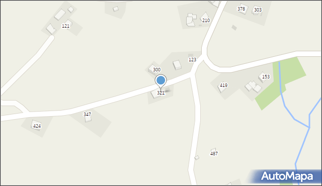 Rupniów, Rupniów, 321, mapa Rupniów