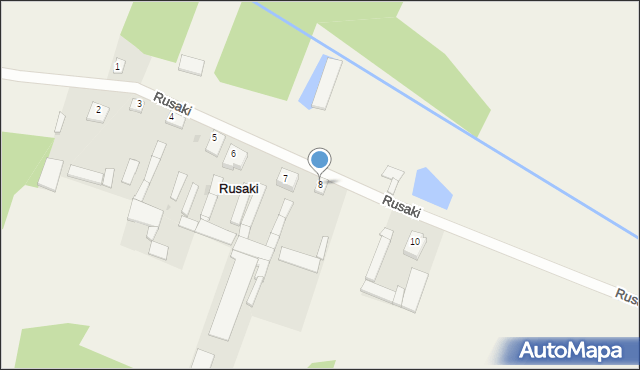 Rusaki, Rusaki, 8, mapa Rusaki