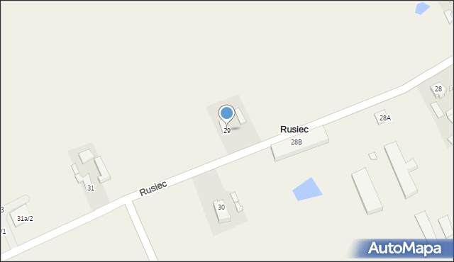 Rusiec, Rusiec, 29, mapa Rusiec