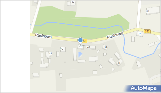 Rusinowo, Rusinowo, 41, mapa Rusinowo