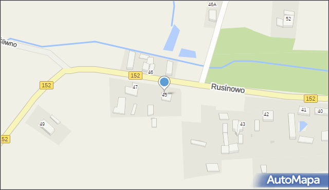 Rusinowo, Rusinowo, 45, mapa Rusinowo