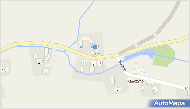 Rusinowo, Rusinowo, 6, mapa Rusinowo