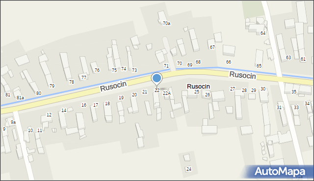 Rusocin, Rusocin, 22, mapa Rusocin