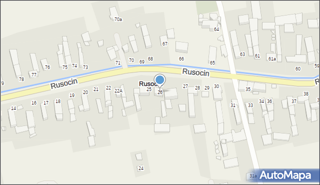 Rusocin, Rusocin, 26, mapa Rusocin