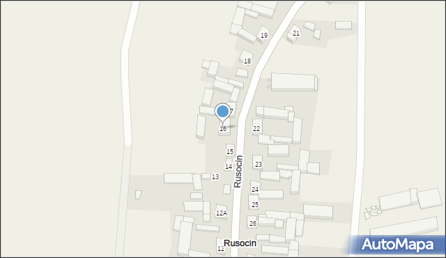 Rusocin, Rusocin, 16, mapa Rusocin