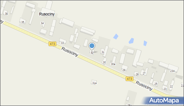 Rusociny, Rusociny, 32, mapa Rusociny