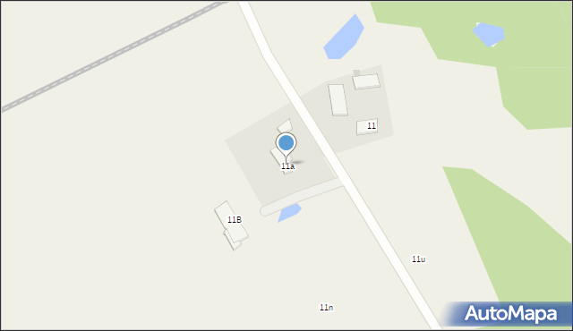 Ruszajny, Ruszajny, 11a, mapa Ruszajny