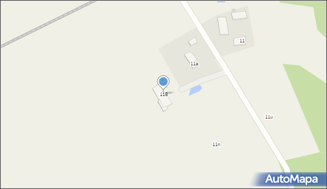 Ruszajny, Ruszajny, 11B, mapa Ruszajny