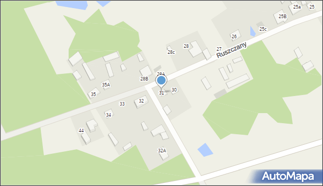 Ruszczany, Ruszczany, 31, mapa Ruszczany