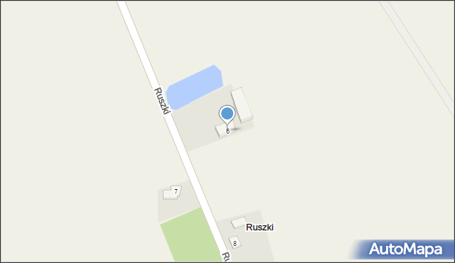 Ruszki, Ruszki, 6, mapa Ruszki