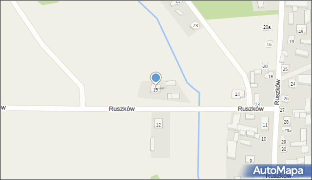 Ruszków, Ruszków, 15, mapa Ruszków