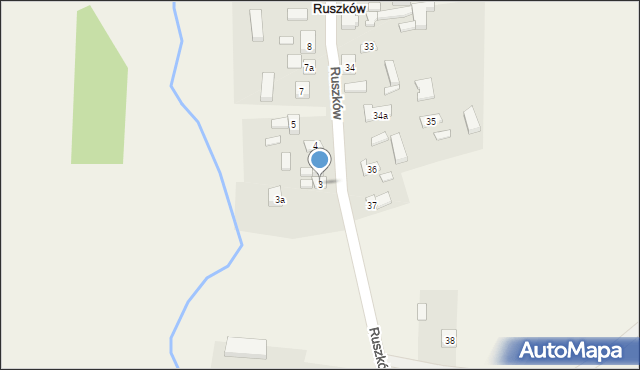 Ruszków, Ruszków, 3, mapa Ruszków