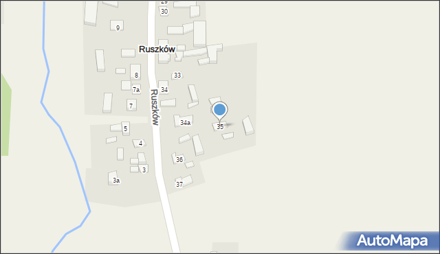 Ruszków, Ruszków, 35, mapa Ruszków