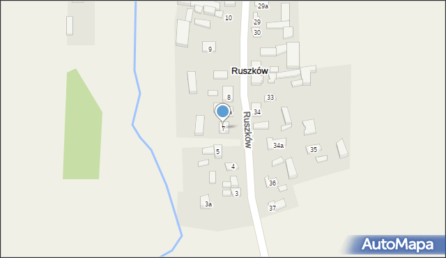 Ruszków, Ruszków, 7, mapa Ruszków