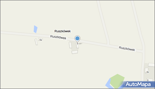 Ruszkówek, Ruszkówek, 7, mapa Ruszkówek