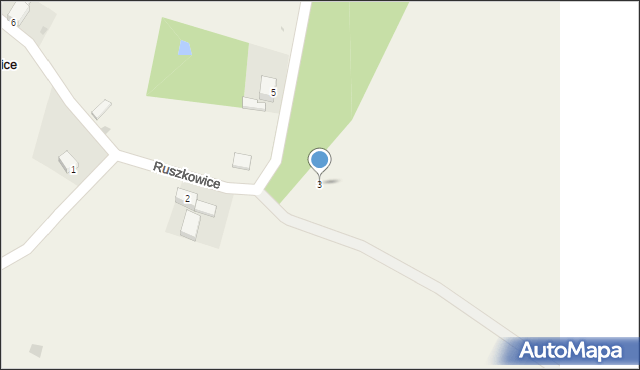 Ruszkowice, Ruszkowice, 3, mapa Ruszkowice