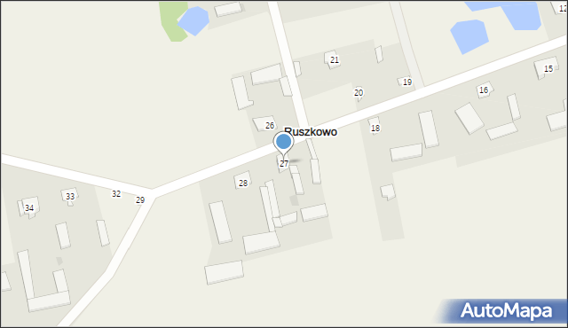 Ruszkowo, Ruszkowo, 27, mapa Ruszkowo