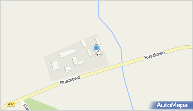 Ruszkowo, Ruszkowo, 18, mapa Ruszkowo