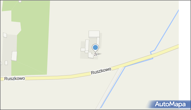 Ruszkowo, Ruszkowo, 23, mapa Ruszkowo