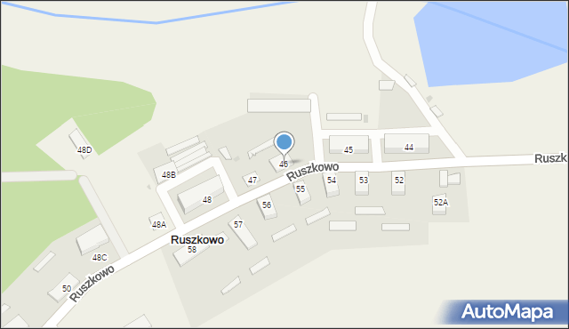 Ruszkowo, Ruszkowo, 46, mapa Ruszkowo