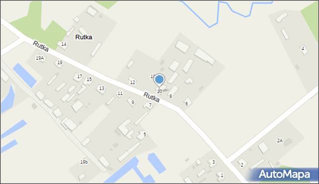 Rutka, Rutka, 10, mapa Rutka