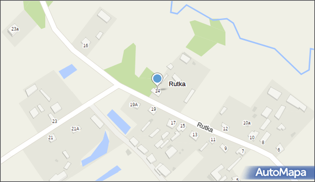 Rutka, Rutka, 14, mapa Rutka