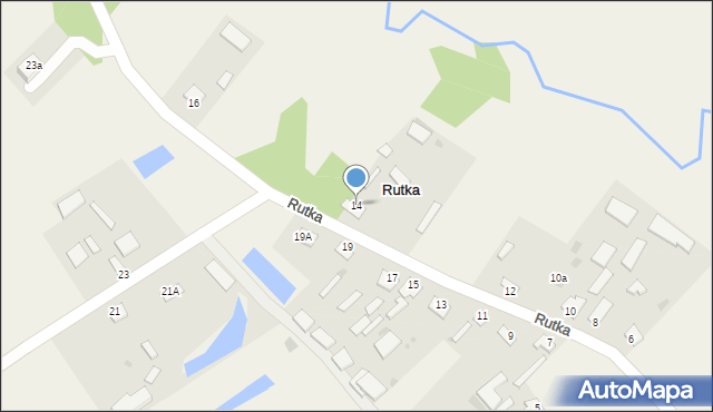 Rutka, Rutka, 14, mapa Rutka