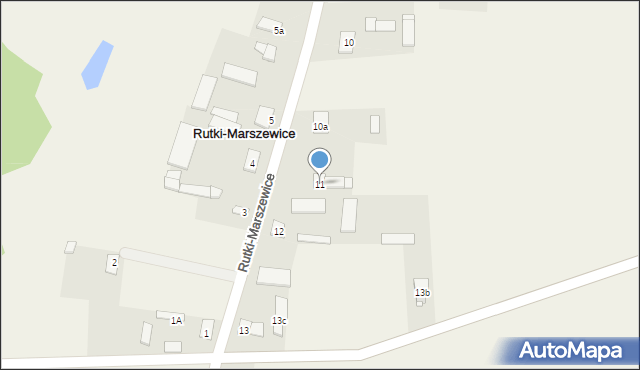 Rutki-Marszewice, Rutki-Marszewice, 11, mapa Rutki-Marszewice