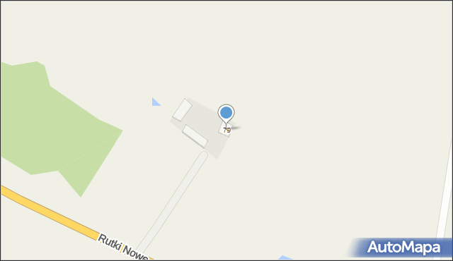 Rutki Nowe, Rutki Nowe, 79, mapa Rutki Nowe