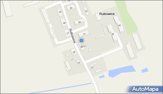 Rutkowice, Rutkowice, 26, mapa Rutkowice