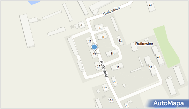 Rutkowice, Rutkowice, 28, mapa Rutkowice