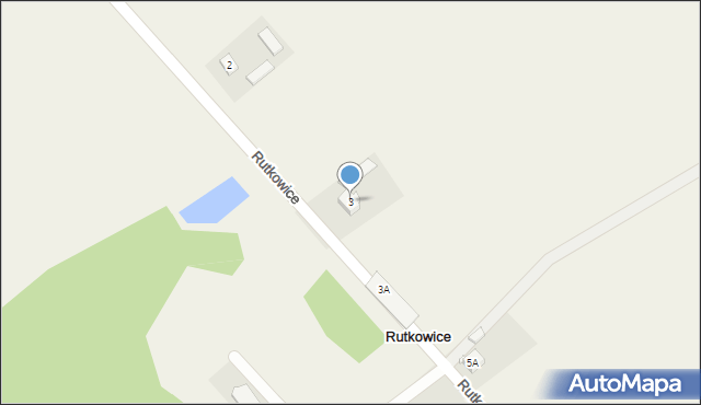 Rutkowice, Rutkowice, 3, mapa Rutkowice