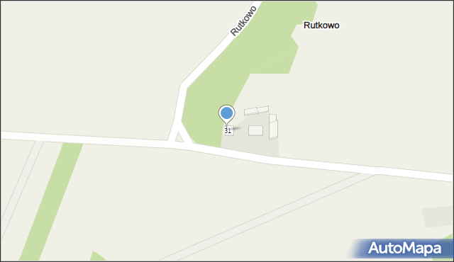 Rutkowo, Rutkowo, 31, mapa Rutkowo