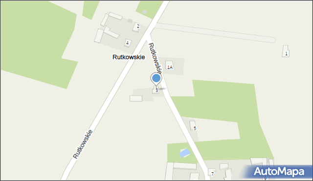 Rutkowskie, Rutkowskie, 3, mapa Rutkowskie