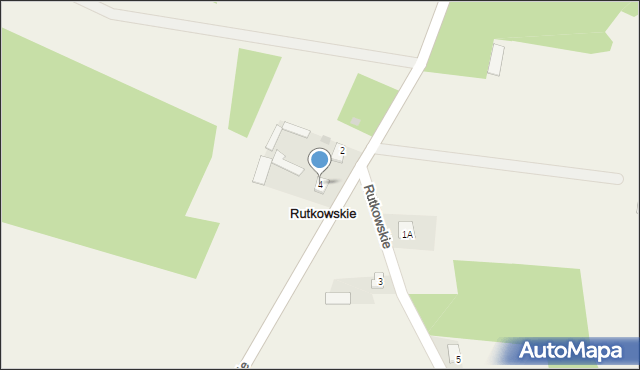 Rutkowskie, Rutkowskie, 4, mapa Rutkowskie