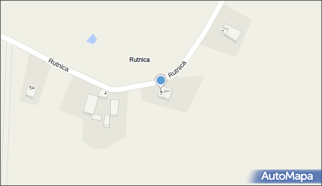 Rutnica, Rutnica, 5, mapa Rutnica