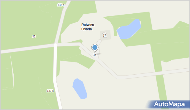 Rutwica, Rutwica, 36, mapa Rutwica