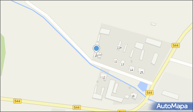 Ruzieck, Ruzieck, 10, mapa Ruzieck